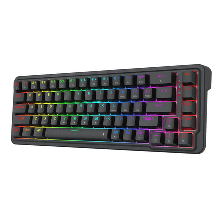 Image 2 for Redragon NOVA K709 65% Wired Gasket RGB Gaming Keyboard - Black