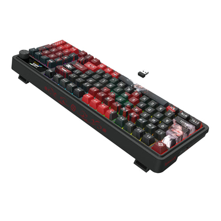 Image 4 for Redragon K719AK ARTEMIS PRO RGB Wireless LCD Mechanical Gaming Keyboard (Anime Edition)