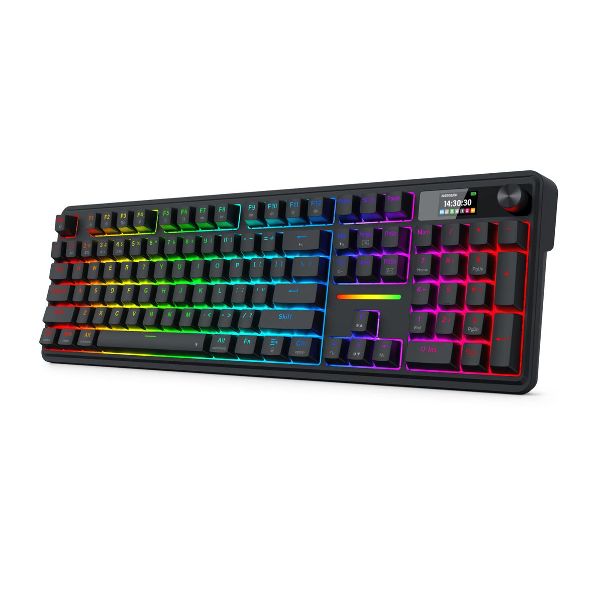 Image 2 for Redragon K762 TERRAFLARE PRO RGB Wireless Gasket Gaming Keyboard