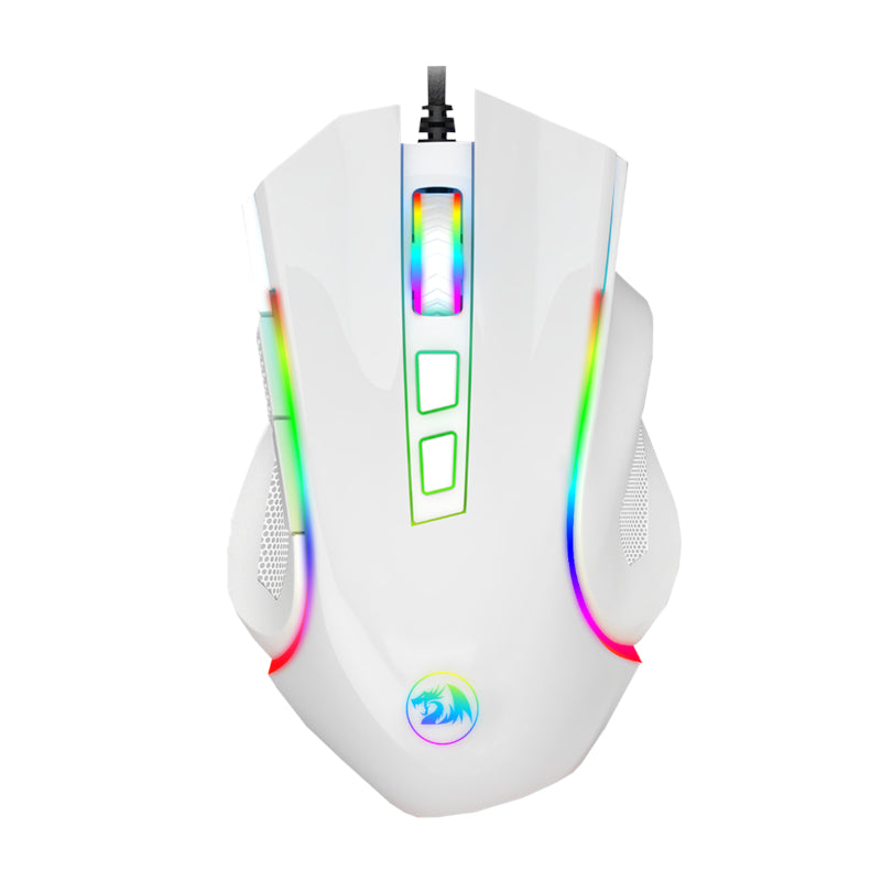 Image 1 for REDRAGON GRIFFIN 7200DPI Gaming Mouse - White
