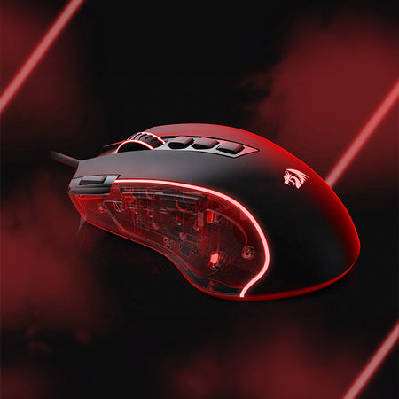 Image 7 for REDRAGON PREDATOR 4000DPI RGB Ergo Gaming Mouse - Black