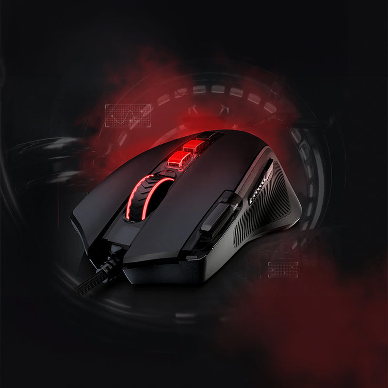 Image 8 for REDRAGON PREDATOR 4000DPI RGB Ergo Gaming Mouse - Black