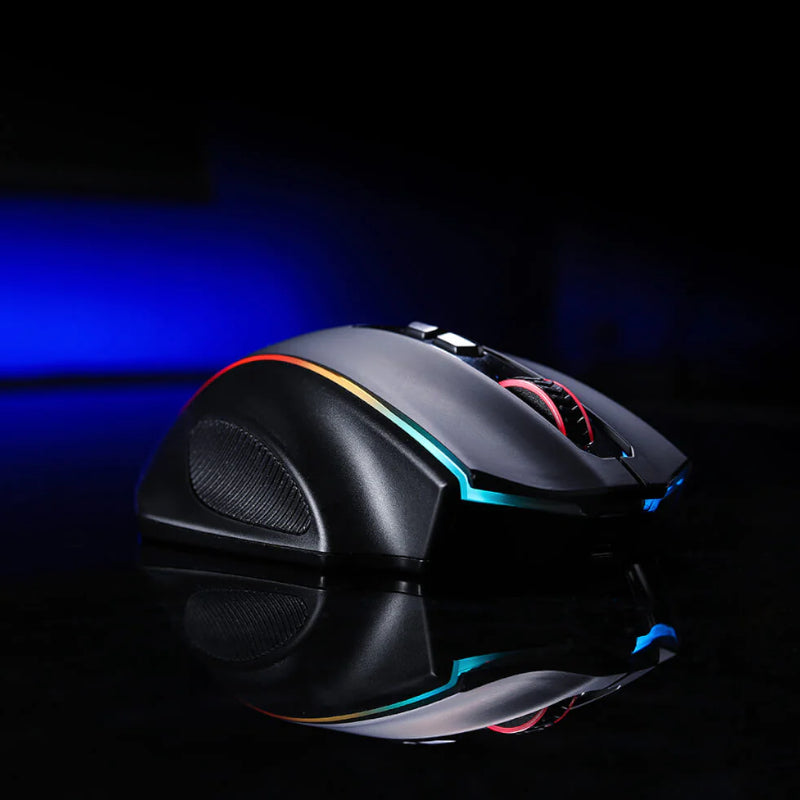 Image 4 for REDRAGON VAMPIRE ELITE Wireless 16000DPI|8 Button|Ergonomic Design|P3335 Optical Sensor|Type-C Cable|RGB Backlit Gaming Mouse - Black