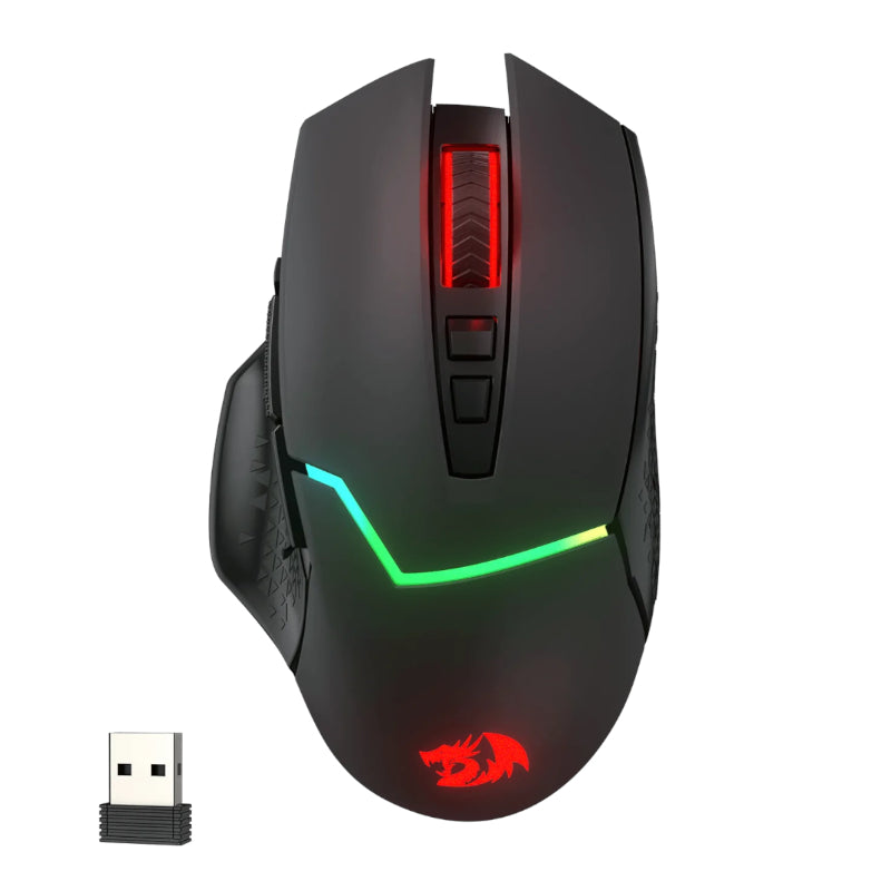 Image 1 for REDRAGON Mirage Pro 8000DPI RGB Wireless Gaming Mouse - Black
