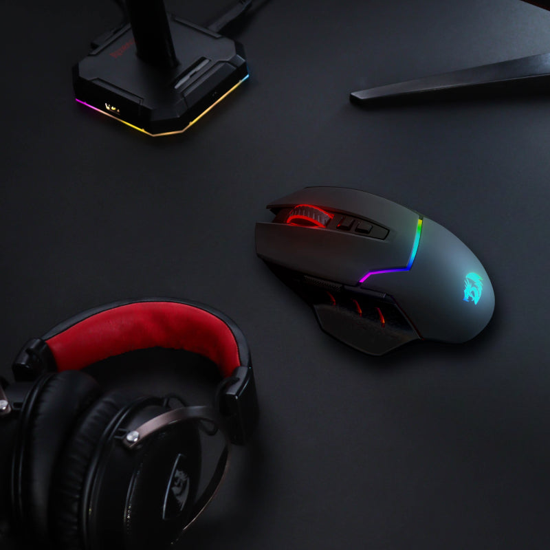 Image 6 for REDRAGON Mirage Pro 8000DPI RGB Wireless Gaming Mouse - Black