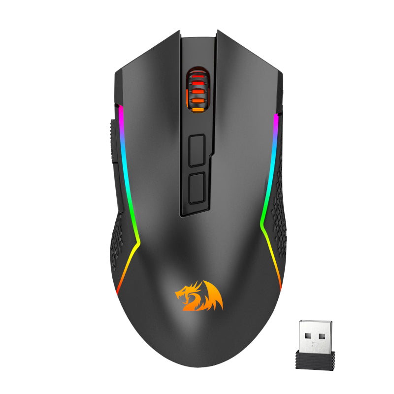 Image 1 for REDRAGON Trident Pro 8000DPI RGB Gaming Mouse - Black