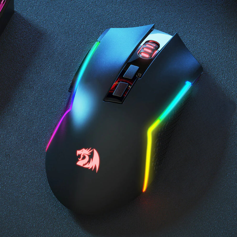 Image 6 for REDRAGON Trident Pro 8000DPI RGB Gaming Mouse - Black