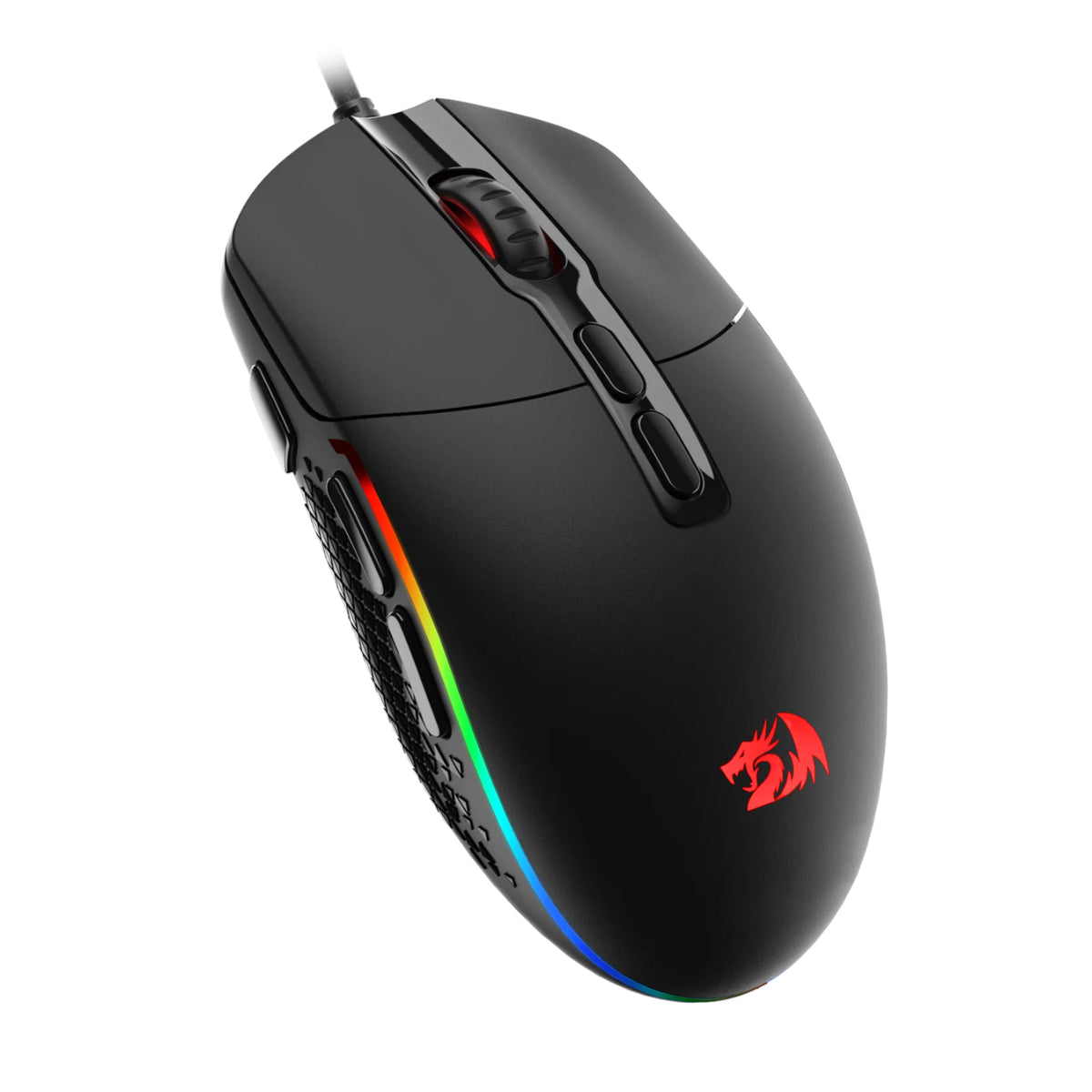 Image 2 for Redragon M719 INVADER RGB 10000 DPI Wired Optical Gaming Mouse - Black