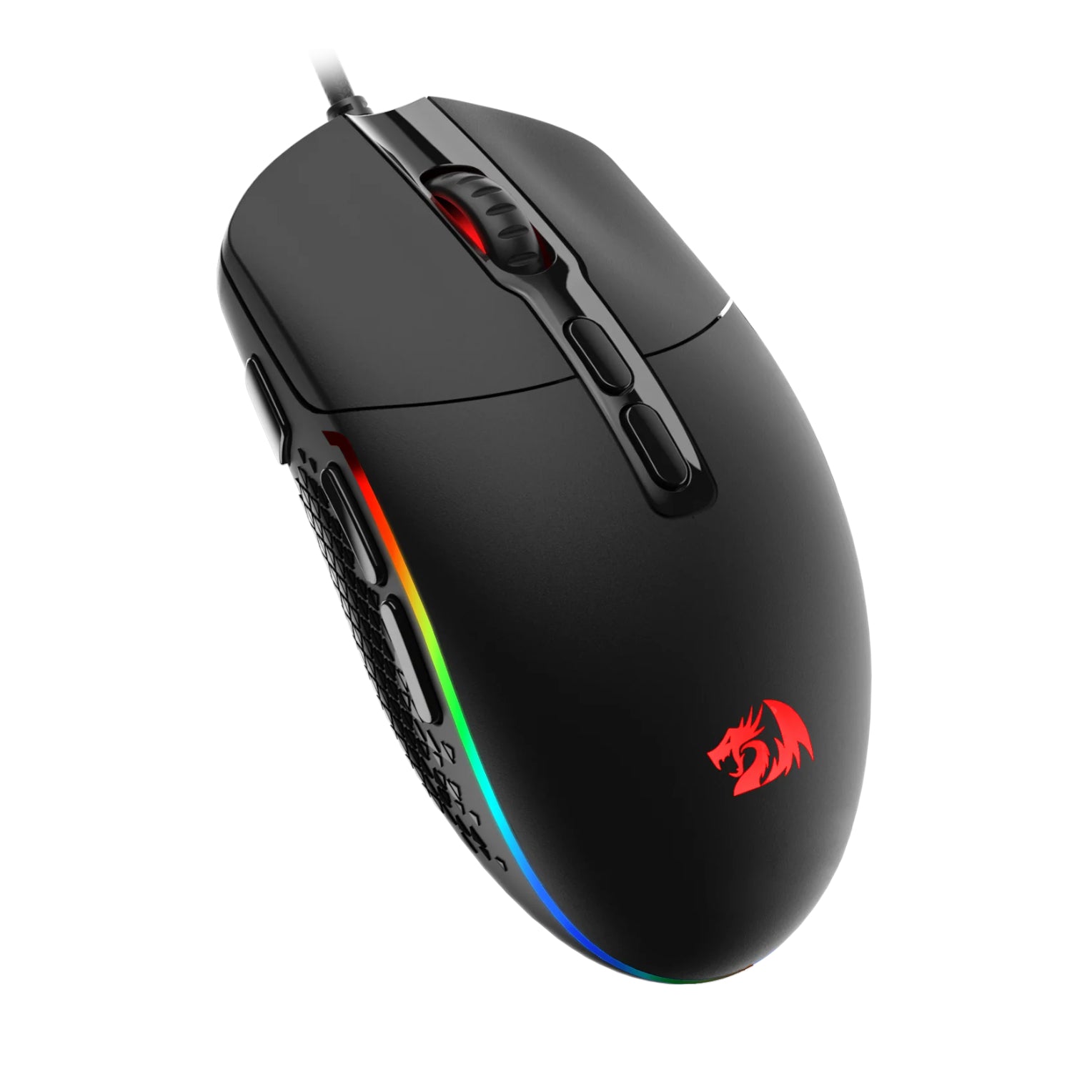 Image 2 for Redragon M719 INVADER RGB 10000 DPI Wired Optical Gaming Mouse - Black