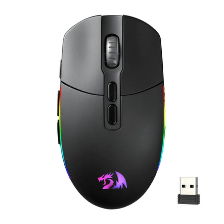 Image 1 for Redragon M719 Pro INVADER 10000DPI 2.4GHz Wireless Gaming Mouse - Black