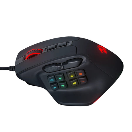 Image 4 for REDRAGON Aatrox 6200DP RGB MMO Gaming Mouse - Black