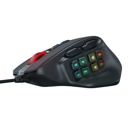 Image 5 for REDRAGON Aatrox 6200DP RGB MMO Gaming Mouse - Black