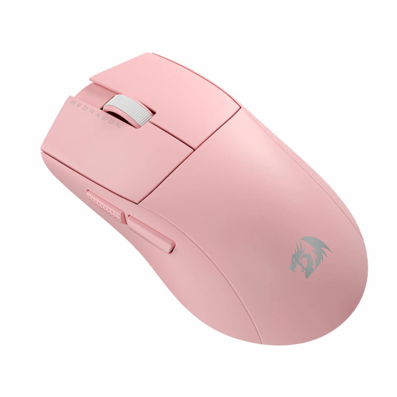 Image 2 for REDRAGON M916 PRO 1K 3-Mode Wireless Gaming Mouse - Pink