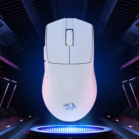 Image 3 for Redragon M916 PRO 1K 3-Mode Wireless Gaming Mouse – White