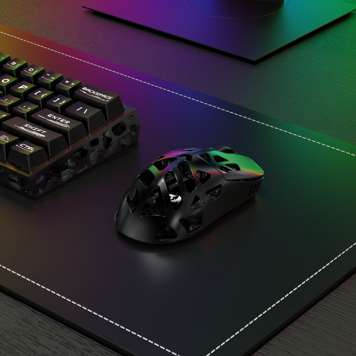 Image 7 for Redragon PRISM PRO 26000DPI Wireless Gaming Mouse - Black