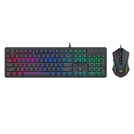 Image 1 for Redragon S107 RGB Gaming Essentials Wired Gaming Keyboard and Mouse Bundle