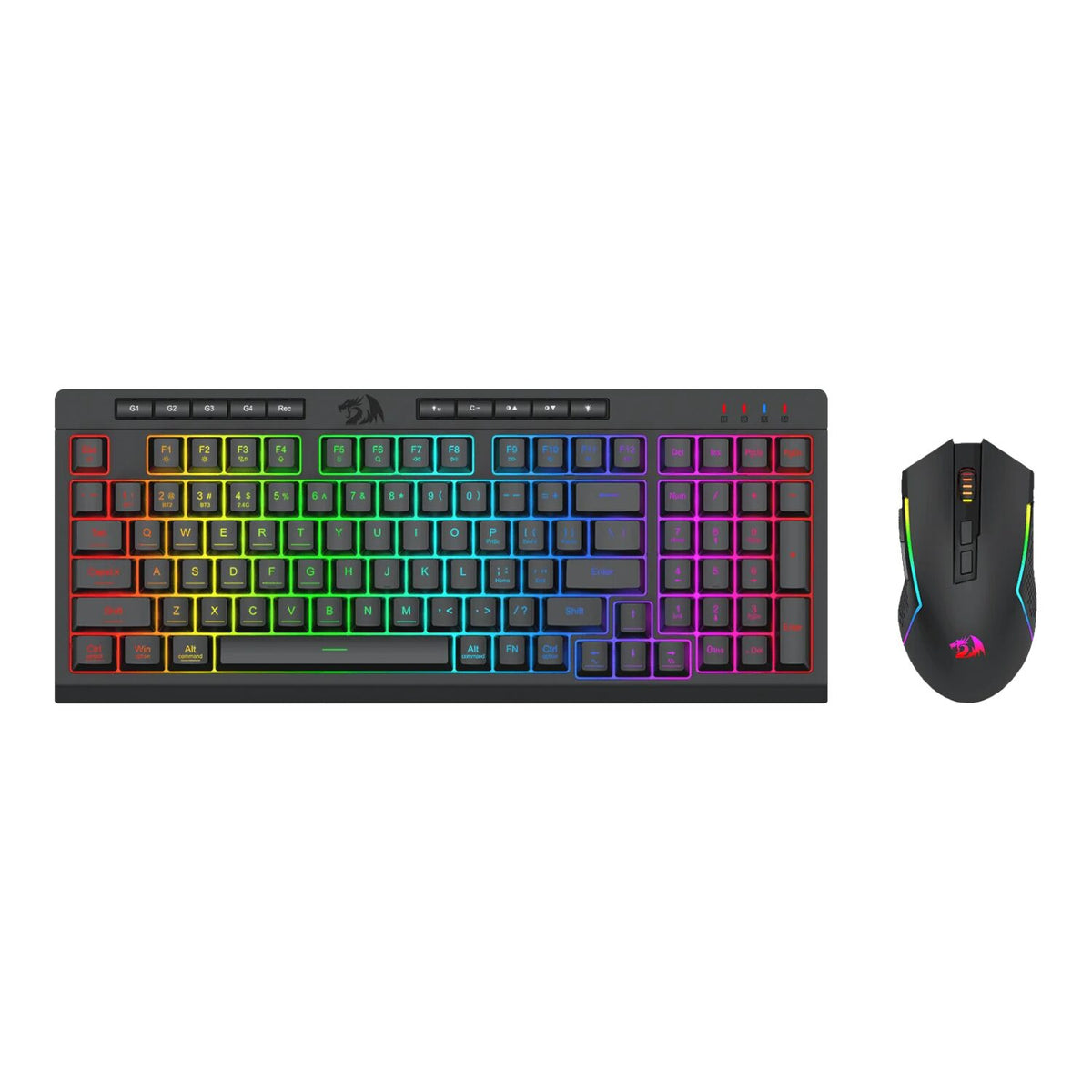 Image 6 for Redragon RYLO PRO S142 Tri-Mode RGB Gaming Keyboard and Mouse Combo