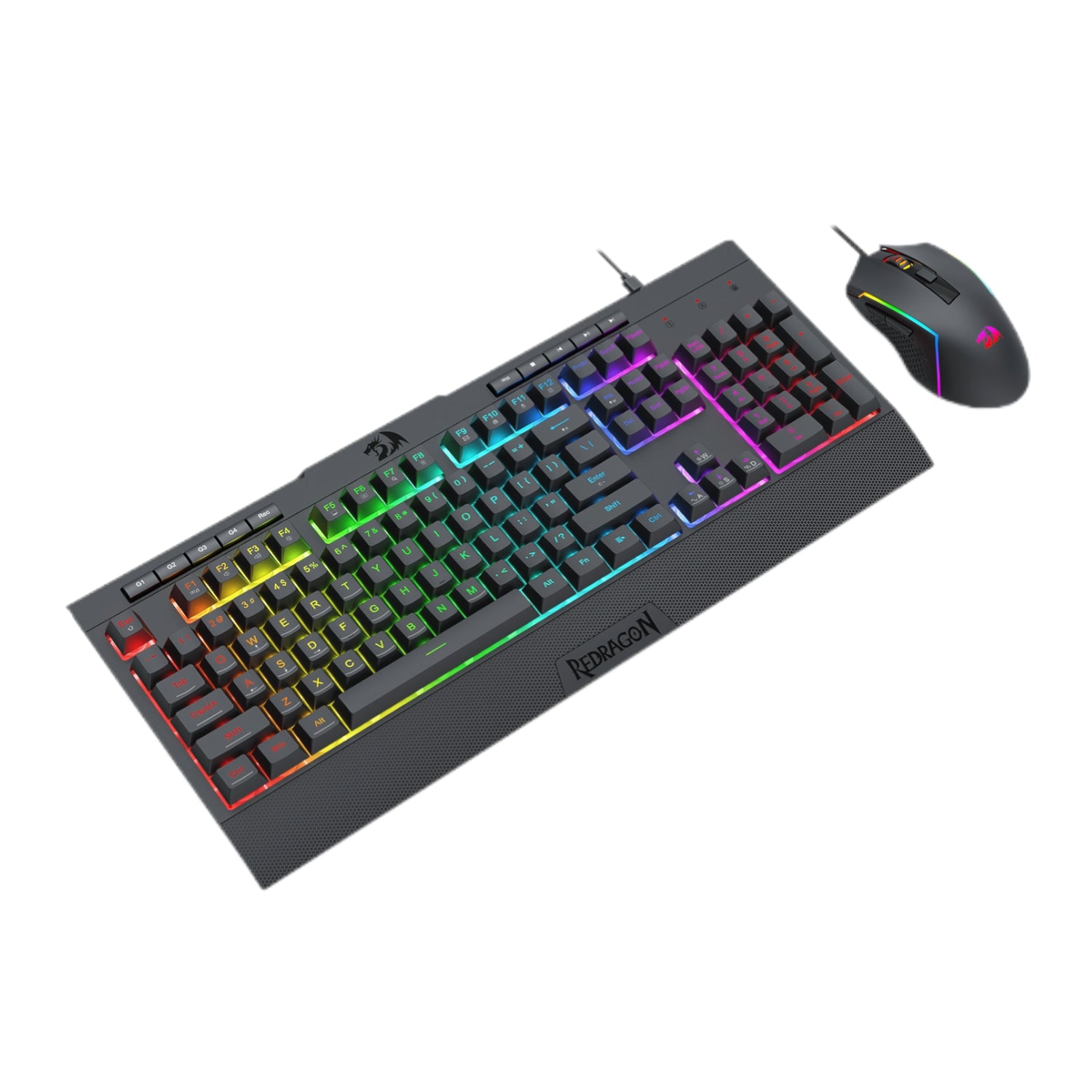 Image 3 for Redragon S151 Gaming Keyboard and Mouse Combo-Black