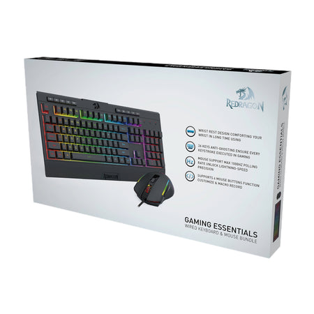 Image 7 for Redragon S151 Gaming Keyboard and Mouse Combo-Black