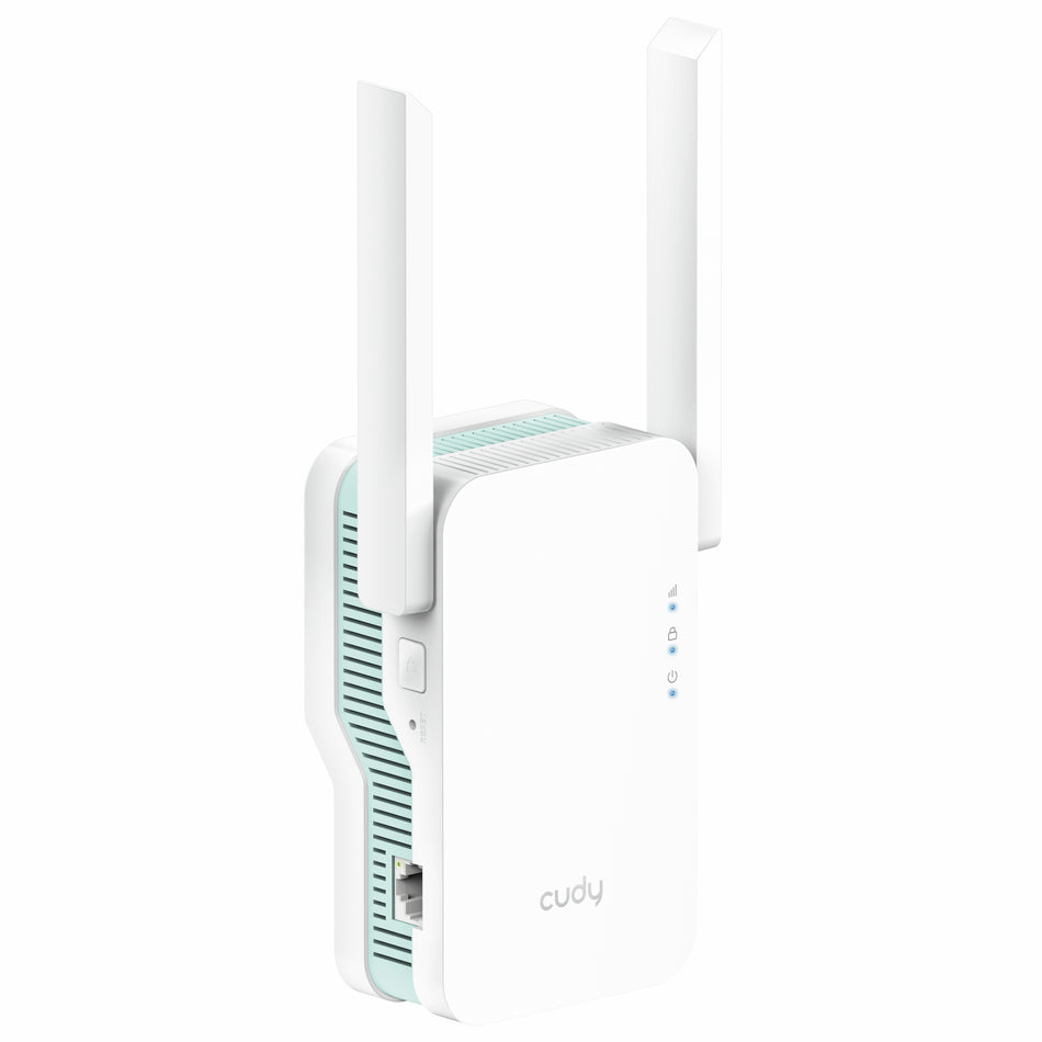 Image 2 for Cudy AX1500 Dual-Band Wi-Fi 6 Range Extender (Wall Plug)-White