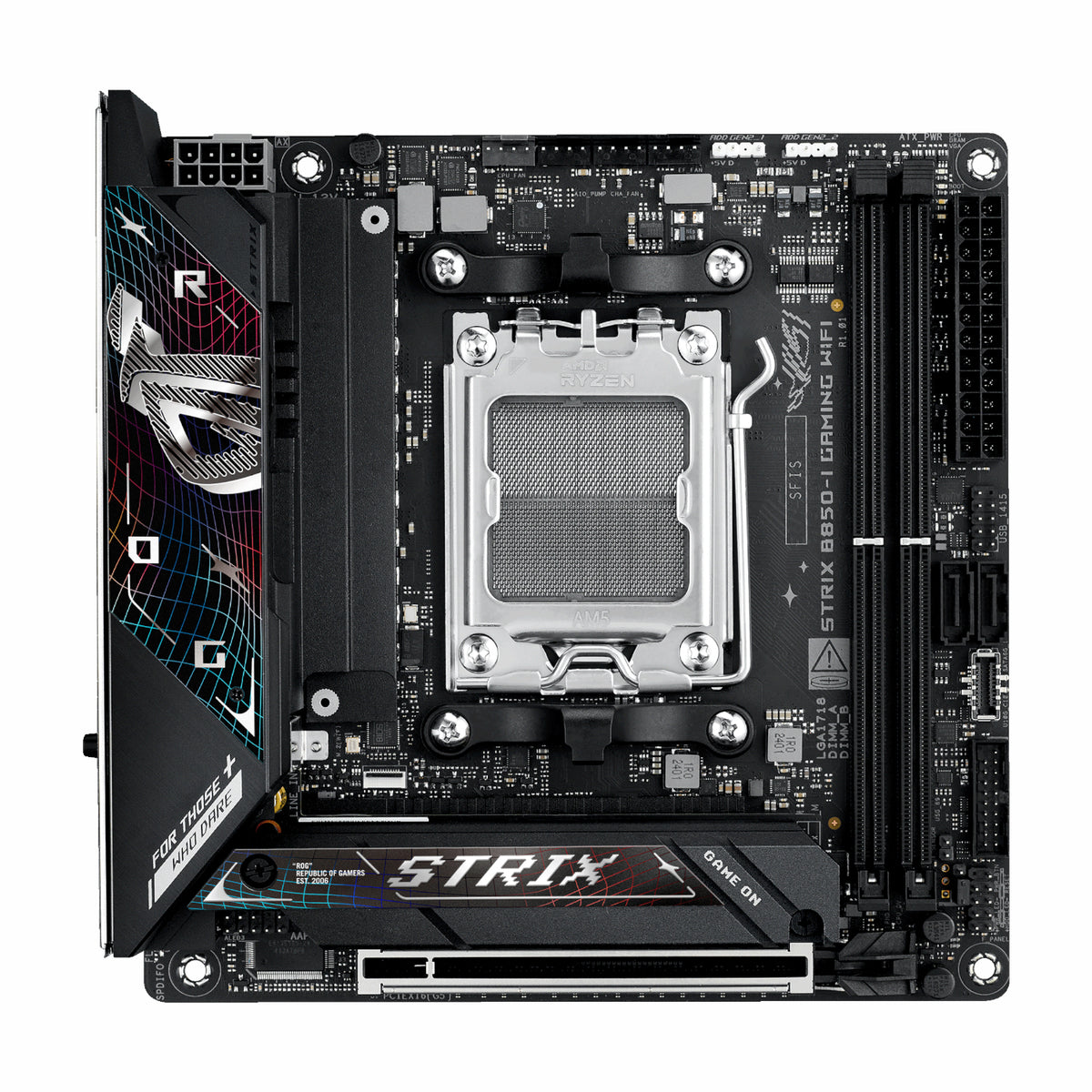 Image 2 for Asus ROG Strix B850-I Gaming WiFi AM5 Mini-ITX Gaming Motherboard