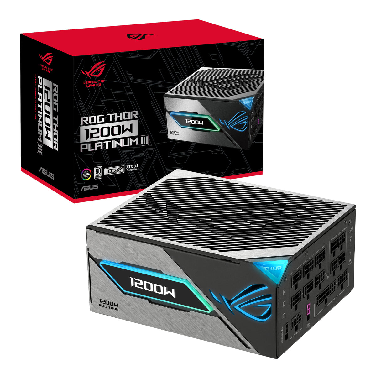 Image 1 for Asus ROG Thor 1200W 80 PLUS Platinum III ATX Modular Power Supply