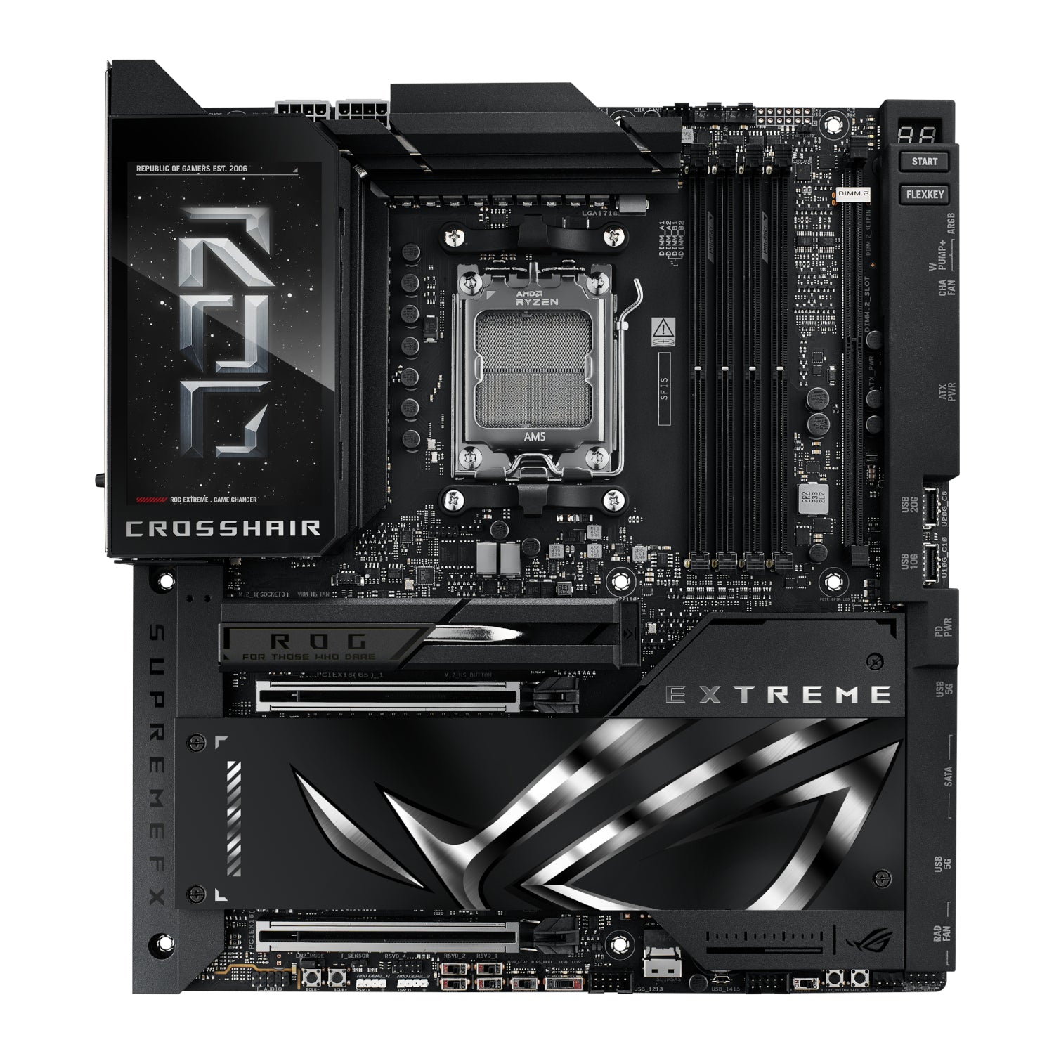 Image 2 for Asus ROG Crosshair X870E EXTREME AM5 E-ATX Gaming Motherboard