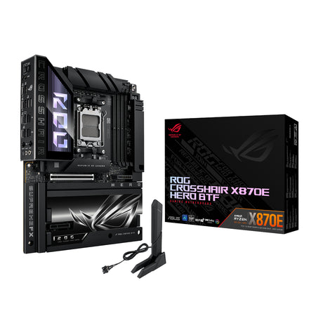 Image 1 for ASUS ROG CROSSHAIR X870E HERO BTF AMD AM5 ATX Gaming Motherboard