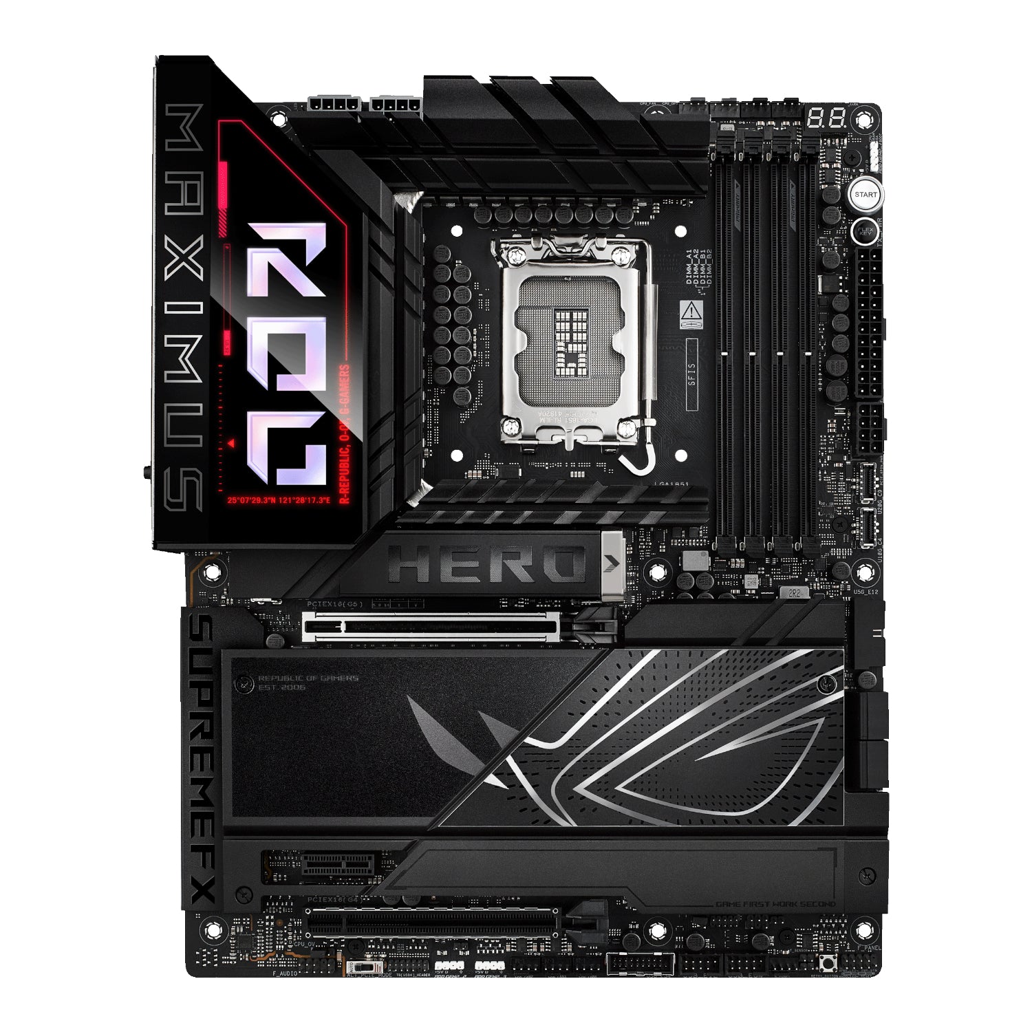 Image 2 for Asus ROG Maximus Z890 Hero Intel LGA1851 ATX Gaming Motherboard