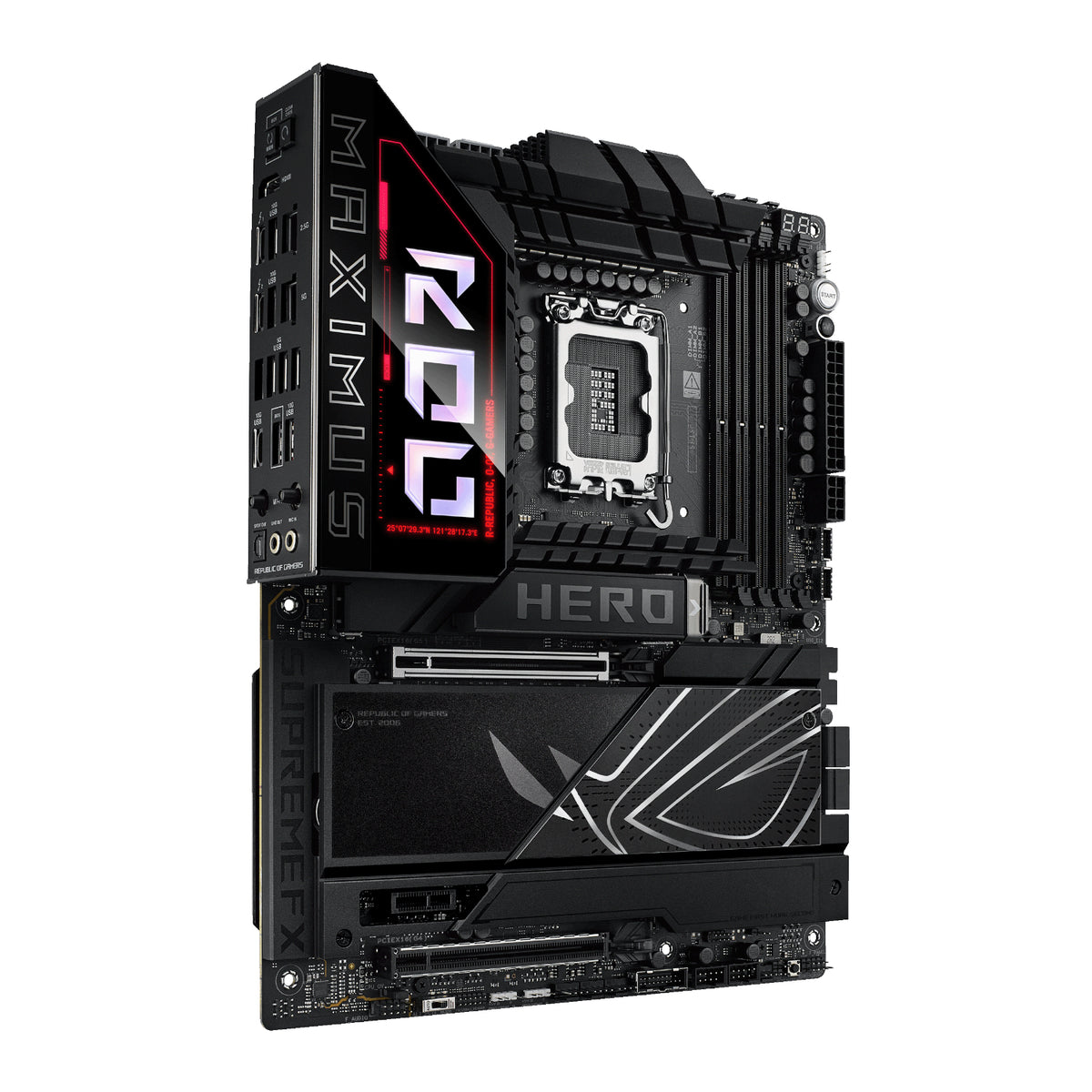 Image 3 for Asus ROG Maximus Z890 Hero Intel LGA1851 ATX Gaming Motherboard