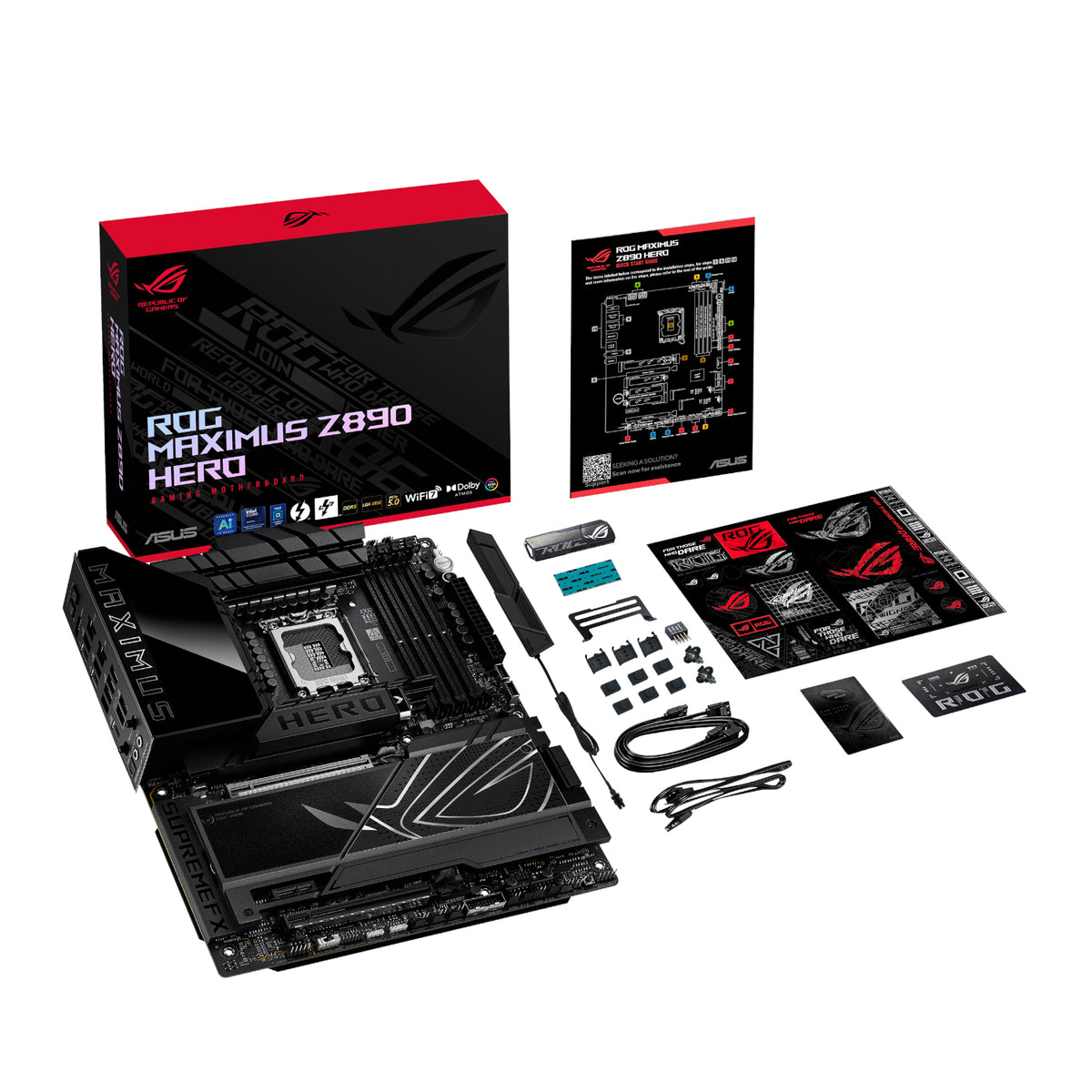 Image 6 for Asus ROG Maximus Z890 Hero Intel LGA1851 ATX Gaming Motherboard