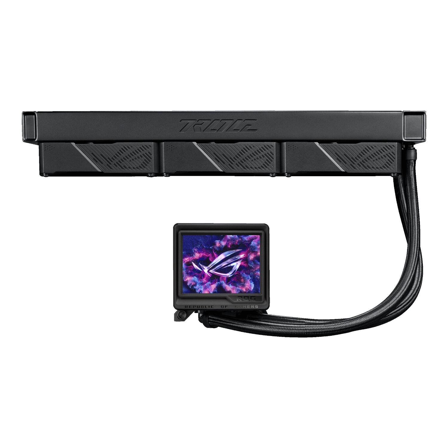 Image 4 for Asus ROG Ryujin III ARGB AIO Liquid Cooler - 3.5" LCD Display