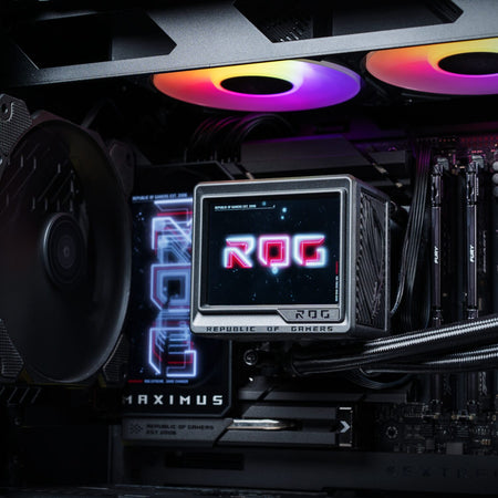 Image 8 for Asus ROG Ryujin III ARGB AIO Liquid Cooler - 3.5" LCD Display