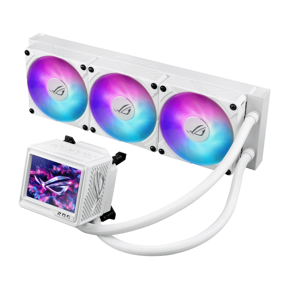 Image 1 for ASUS ROG RYUJIN III 360mm ARGB Extreme White Edition Liquid CPU Cooler