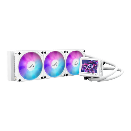 Image 2 for ASUS ROG RYUJIN III 360mm ARGB Extreme White Edition Liquid CPU Cooler
