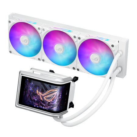 Image 2 for ASUS ROG RYUO IV 360 ARGB Liquid CPU Cooler White Edition