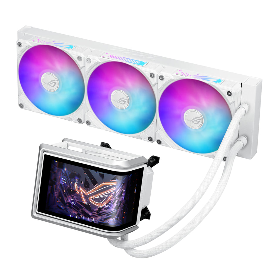 Image 2 for ASUS ROG RYUO IV 360 ARGB Liquid CPU Cooler White Edition