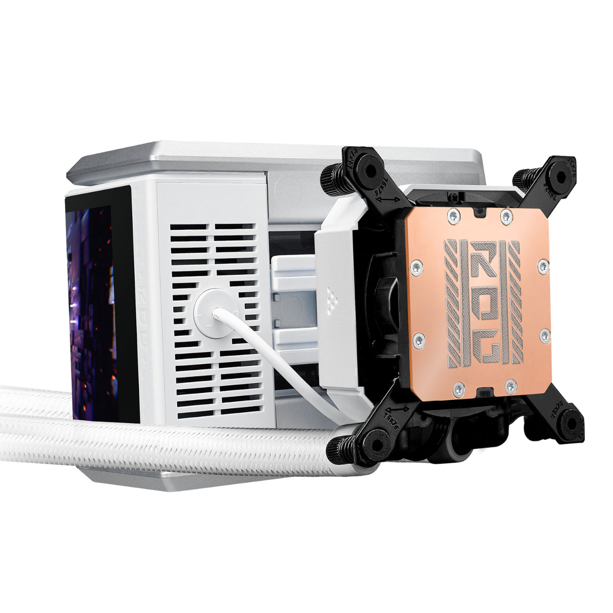 Image 7 for ASUS ROG RYUO IV 360 ARGB Liquid CPU Cooler White Edition