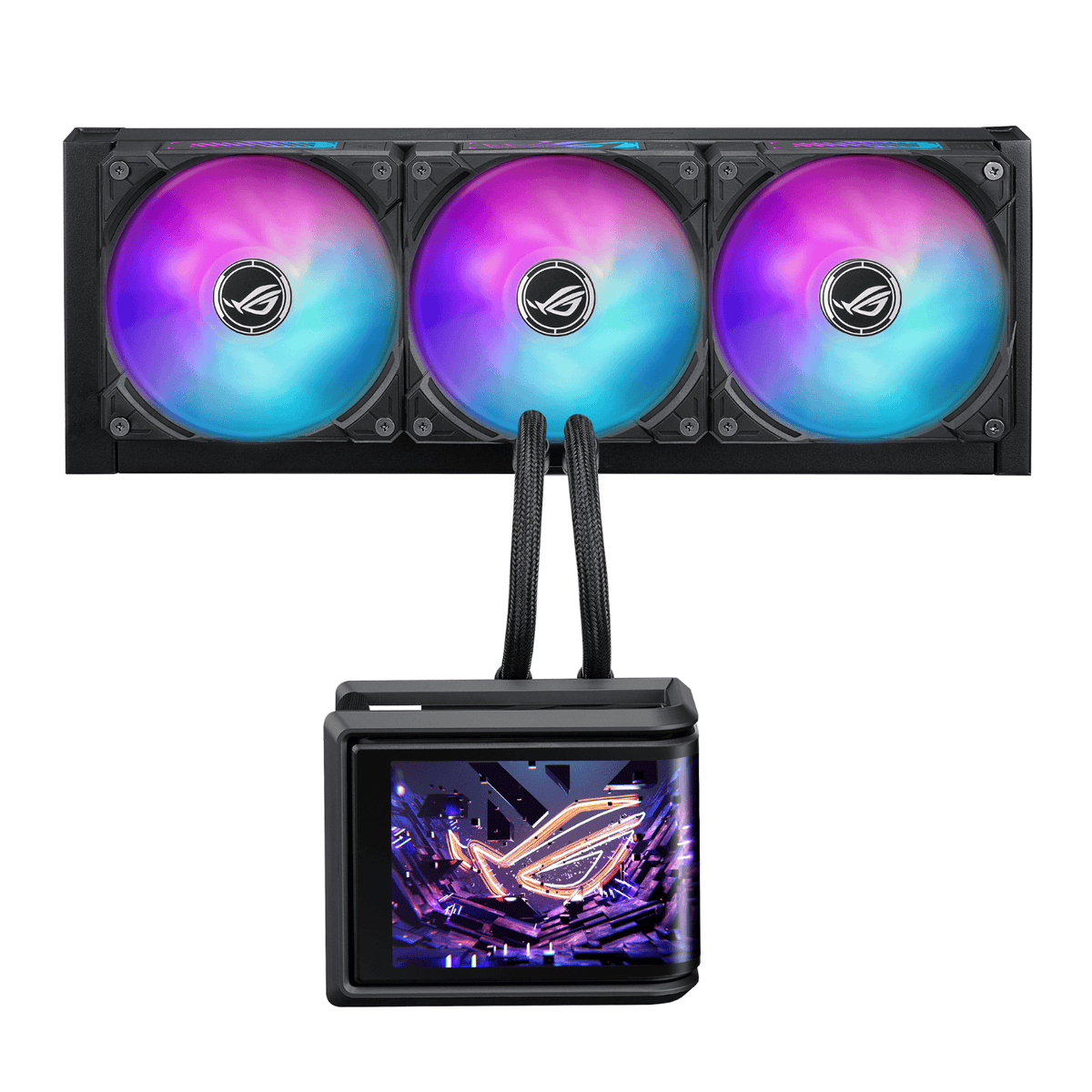 Image 2 for ASUS ROG Ryuo IV SLC 360mm ARGB Liquid CPU Cooler - Black