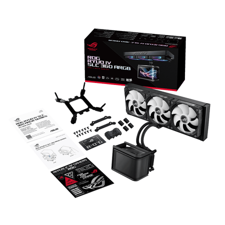 Image 8 for ASUS ROG Ryuo IV SLC 360mm ARGB Liquid CPU Cooler - Black