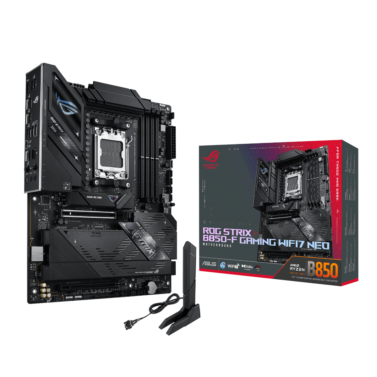Image 1 for ASUS ROG STRIX B850-F GAMING WIFI7 NEO AM5 ATX Gaming Motherboard