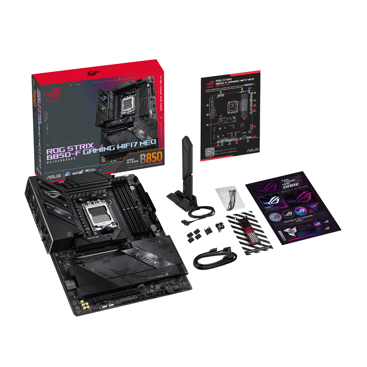 Image 7 for ASUS ROG STRIX B850-F GAMING WIFI7 NEO AM5 ATX Gaming Motherboard