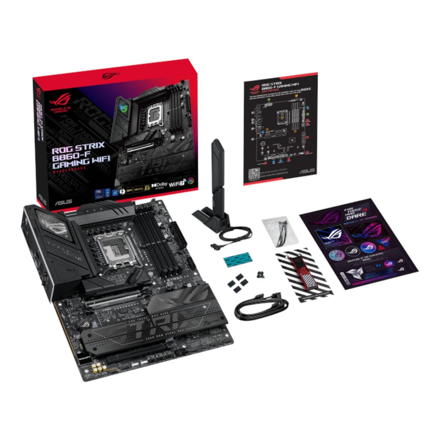 Image 8 for Asus ROG STRIX B860-F Gaming Wi-Fi Motherboard - Intel LGA1851