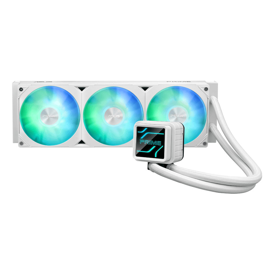 Image 1 for ASUS Prime LC 360 ARGB White Edition 360MM Liquid CPU Cooler
