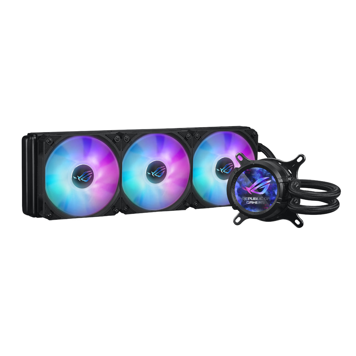 Image 2 for Asus ROG STRIX LC III 360 ARGB LCD All-in-one CPU Liquid Cooler - Black