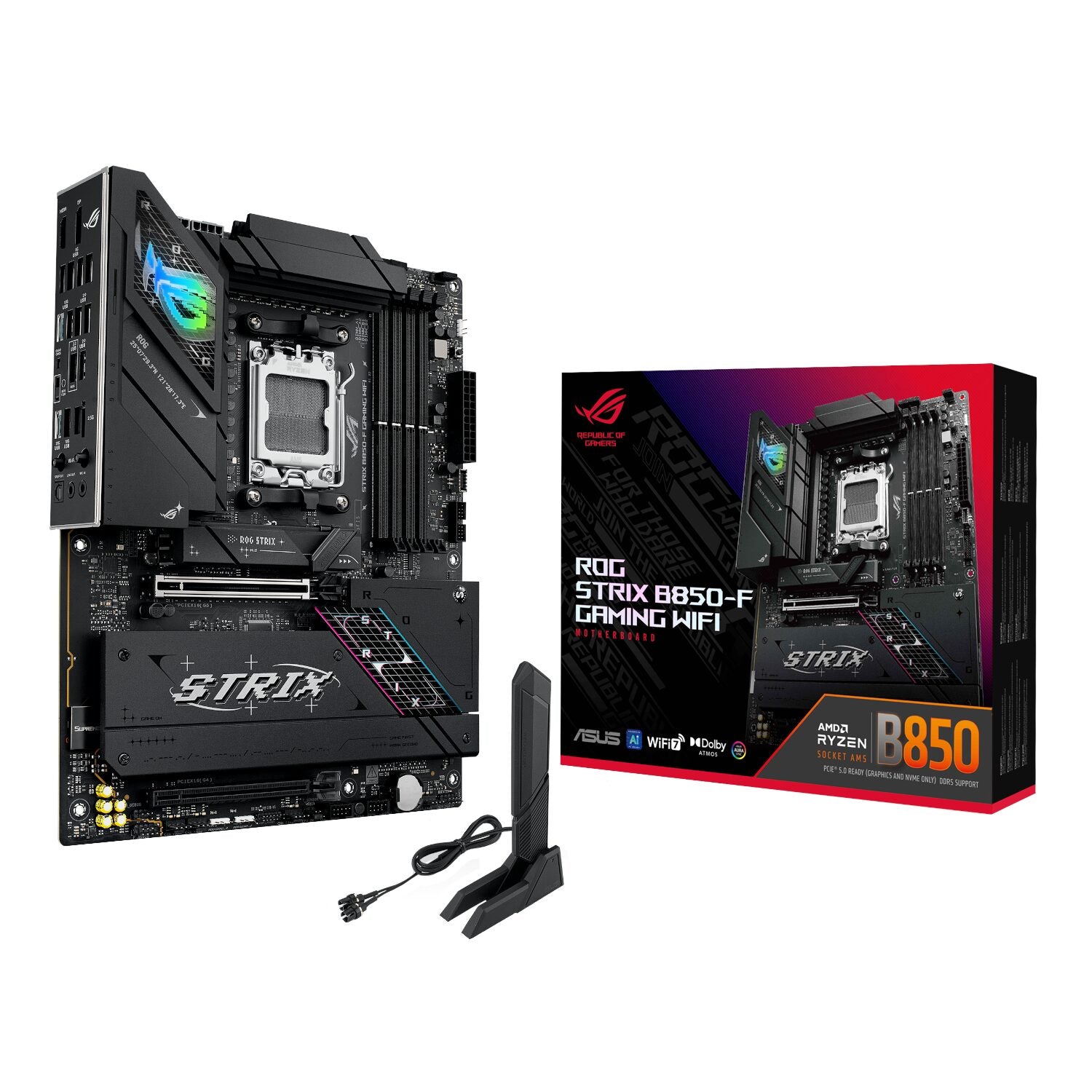 Image 1 for Asus ROG Strix B850-F Gaming WiFi Motherboard - AMD AM5