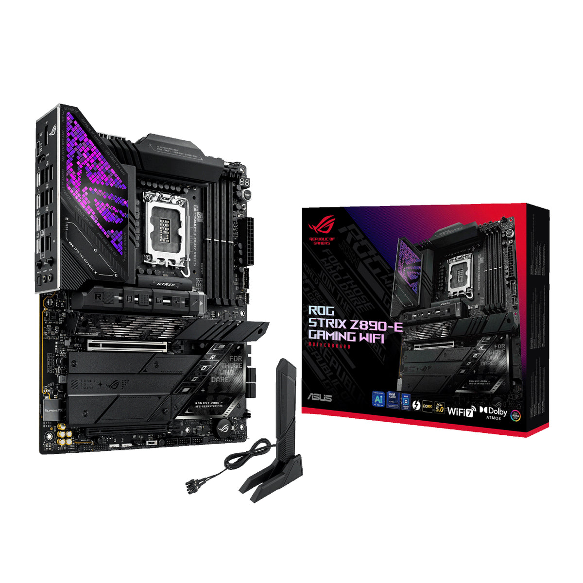 Image 1 for Asus ROG Strix Z890-E Gaming WIFI Intel LGA1851 ATX Gaming Motherboard