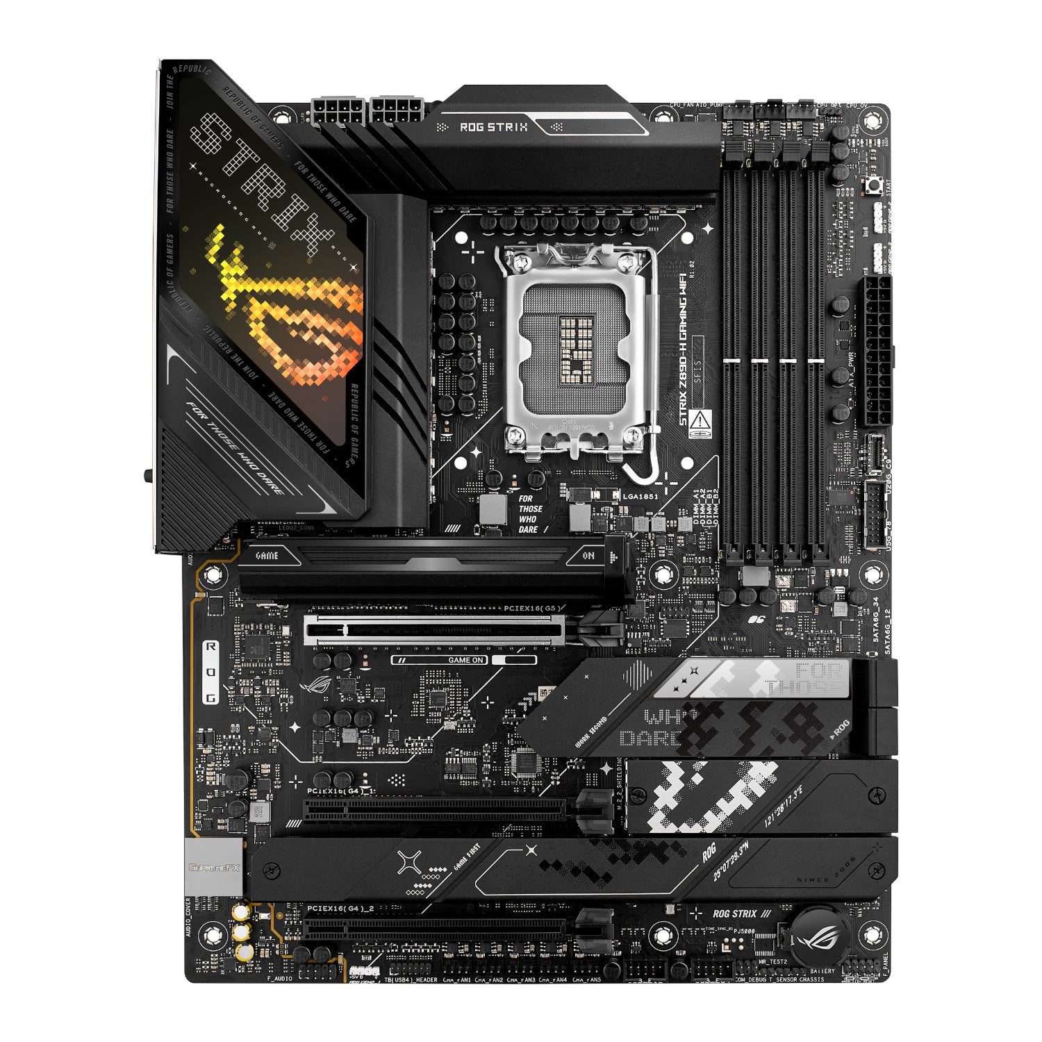 Image 2 for Asus ROG Strix Z890-H GAMING WIFI Intel LGA1851 ATX Motherboard