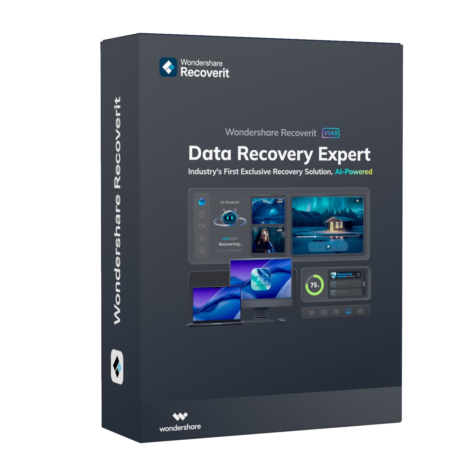 Image 1 for Wondershare Recoverit Data Recovery Expert for Windows Individual (Digital Annual License)