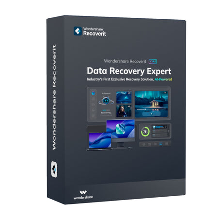 Image 1 for Wondershare Recoverit Data Recovery Expert for MacOS Individual (Digital Annual License)